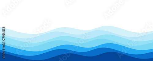 Abstract wave layer background