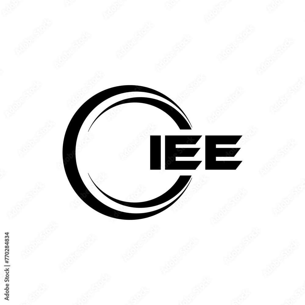 IEE letter logo design with white background in illustrator, cube logo, vector logo, modern alphabet font overlap style. calligraphy designs for logo, Poster, Invitation, etc. IEE letter logo design with white background in illustrator, cube logo, vector logo, modern alphabet font overlap style. calligraphy designs for logo, Poster, Invitation, etc.