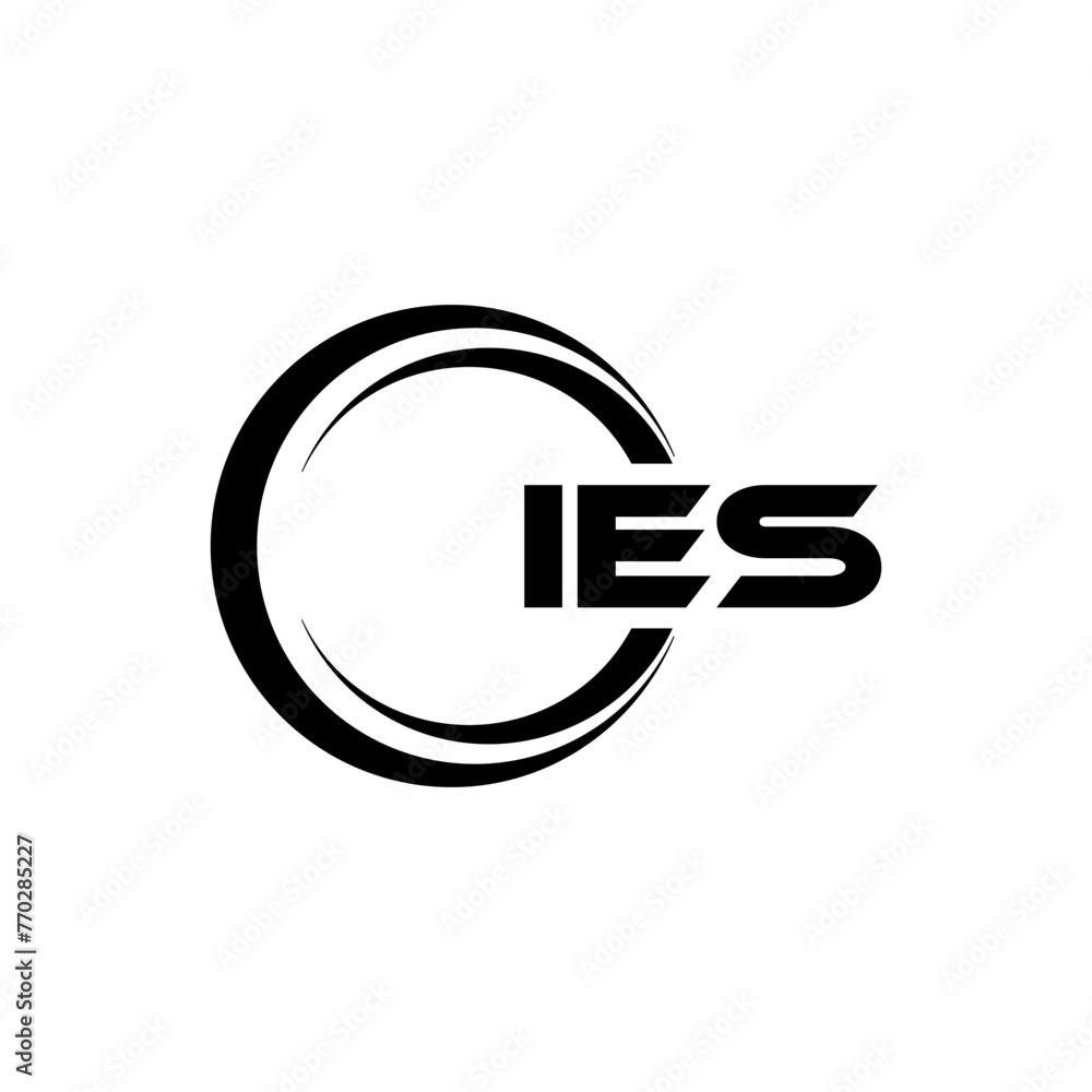 IES letter logo design with white background in illustrator, cube logo, vector logo, modern alphabet font overlap style. calligraphy designs for logo, Poster, Invitation, etc. IES letter logo design with white background in illustrator, cube logo, vector logo, modern alphabet font overlap style. calligraphy designs for logo, Poster, Invitation, etc.