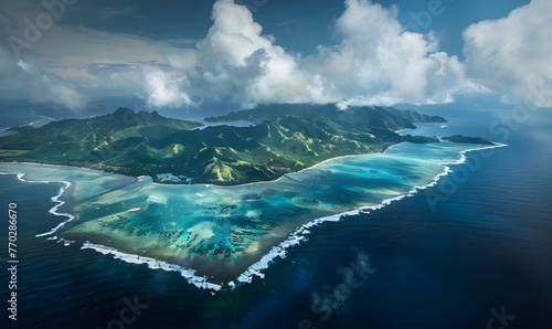 Aerial photo indian ocean wallpapers photo