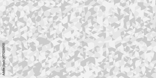 Vector geometric seamless technology gray and white transparent triangle background. Abstract digital grid light pattern white Polygon Mosaic triangle Background, business and corporate background.