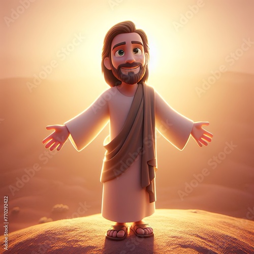 Animated Jesus of Nazareth