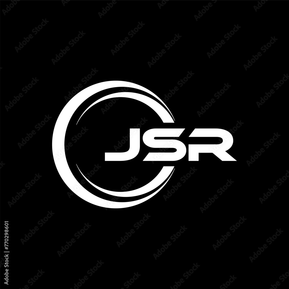 JSR letter logo design with black background in illustrator, cube logo, vector logo, modern alphabet font overlap style. calligraphy designs for logo, Poster, Invitation, etc. JSR letter logo design with black background in illustrator, cube logo, vector logo, modern alphabet font overlap style. calligraphy designs for logo, Poster, Invitation, etc.