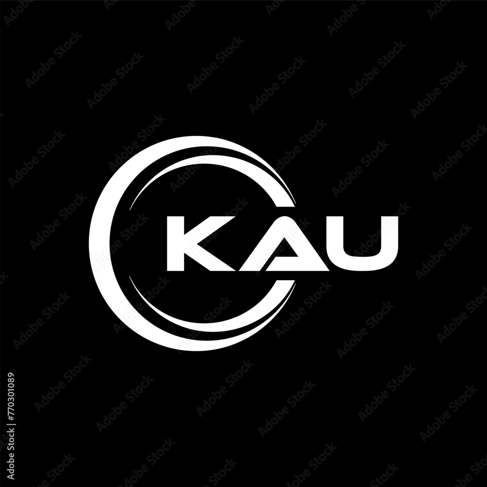 KAU Letter Logo Design, Inspiration for a Unique Identity. Modern Elegance and Creative Design. Watermark Your Success with the Striking this Logo.
