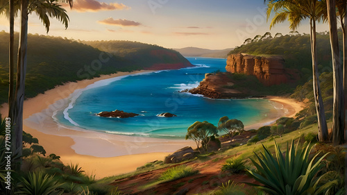 beautiful australian paradise photo