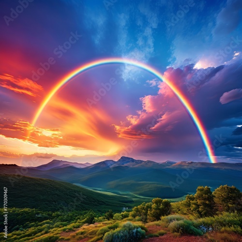 rainbow and beautiful sights © Best top images
