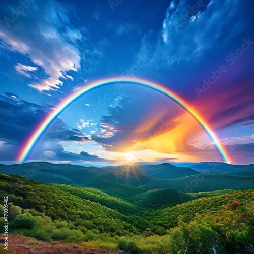 rainbow and beautiful sights © Best top images