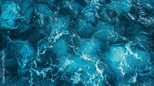 Abstract blue water texture background seamless