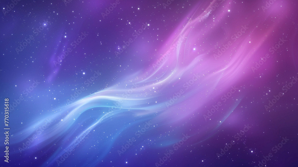 Fototapeta premium オーロラの夜空 Generative AI