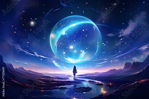 Celestial voyages digital art 