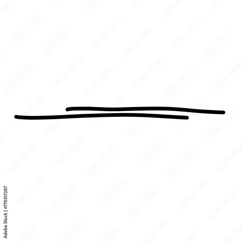 handdrawn underline handdrawn underline
