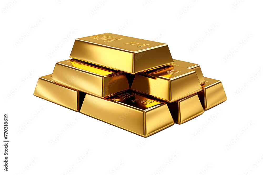 Stack of Gold Bars on Top of Each Other. On a White or Clear Surface PNG Transparent Background. Stack of Gold Bars on Top of Each Other. On a White or Clear Surface PNG Transparent Background.