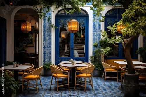 Artistic Ambiance  Contemporary Thai Restaurant in Hanoi Blends Folk-Inspired Motifs with Spanish School Elegance