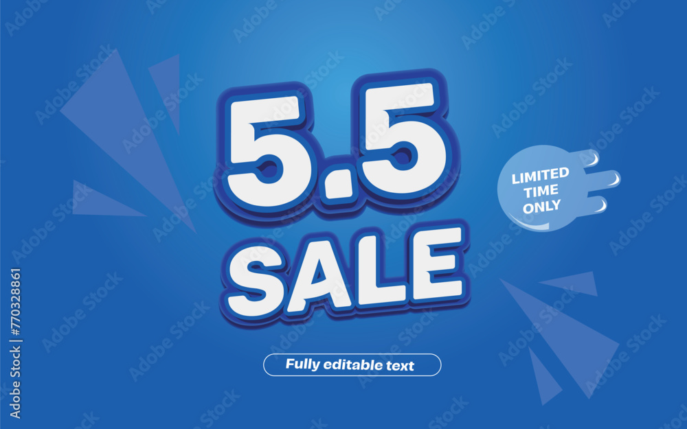5.5 super sale banner, blue background, 5.5 super sale banner, blue background,