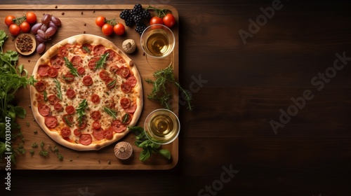 Background with pizza (ID: 770330047)