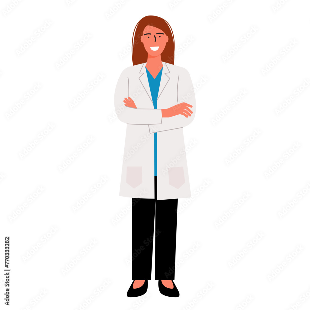 Female Doctor Illustration Female Doctor Illustration