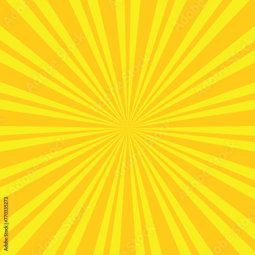 Yellow flare background. Illustration.