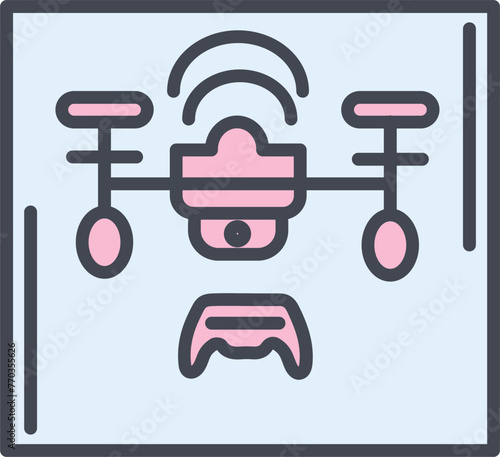 Drone Vector Icon