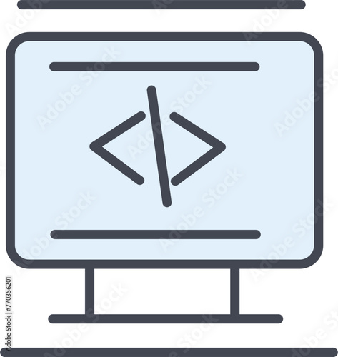 Coding Vector Icon