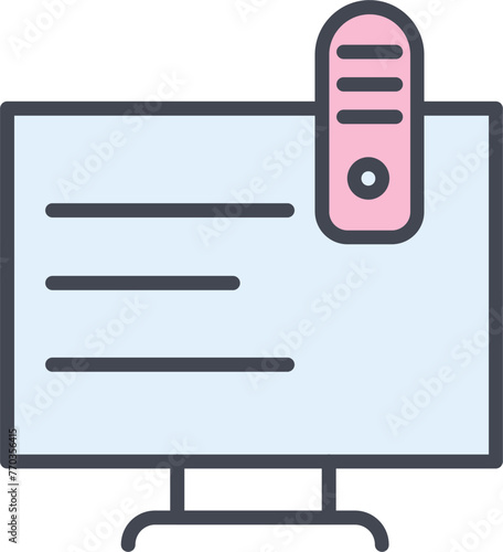 Television Vector Icon