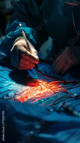 Visualize the concept of Coronary Angiography in a stock photo, showcasing the diagnostic procedure to evaluate coronary artery blockages