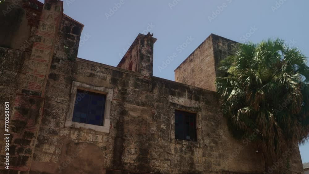 National Pantheon facade from behind in Santo Domingo, Dominican Republic National Pantheon facade from behind in Santo Domingo, Dominican Republic
