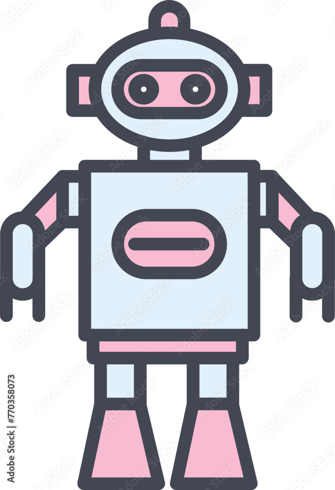 Robotic Vector Icon Robotic Vector Icon