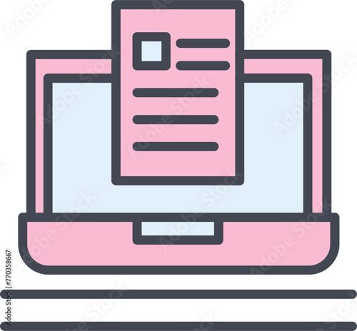 Blog Vector Icon