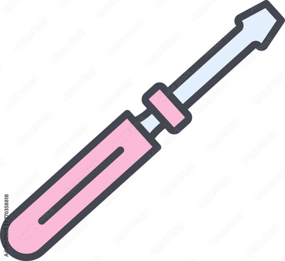 Screwdriver Vector Icon Screwdriver Vector Icon