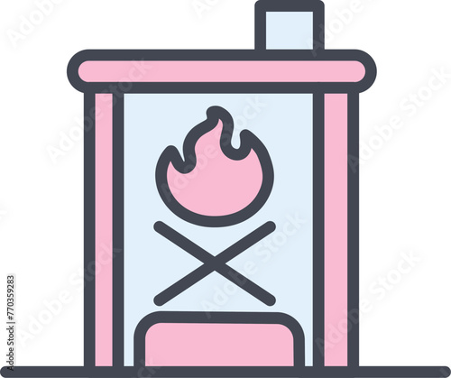 Furnace Vector Icon