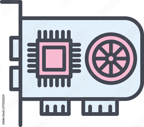 GPU Vector Icon