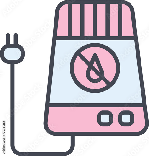 Air Dehumidifier Vector Icon