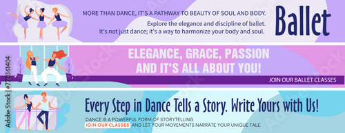 Ballet Class Enrollment Banner