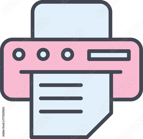 Printer Vector Icon