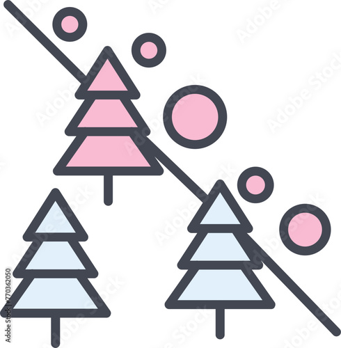 Avalanche Vector Icon