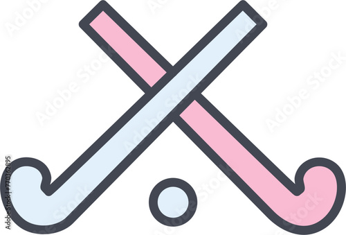 Ice Hockey Vector Icon