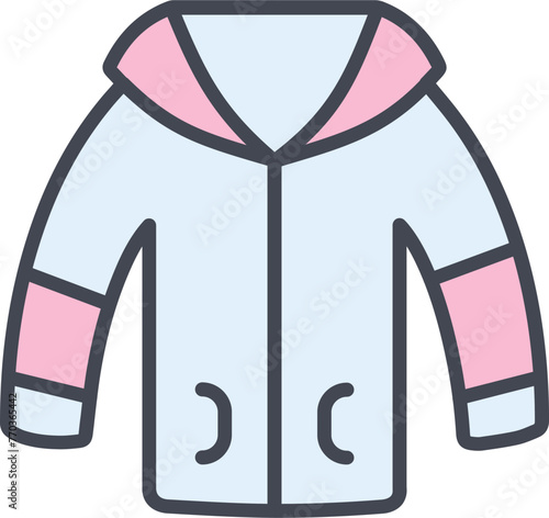Winter Jacket Vector Icon