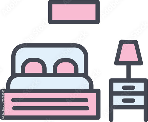 Bedroom Vector Icon
