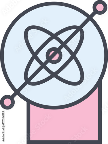 Gyroscope Vector Icon