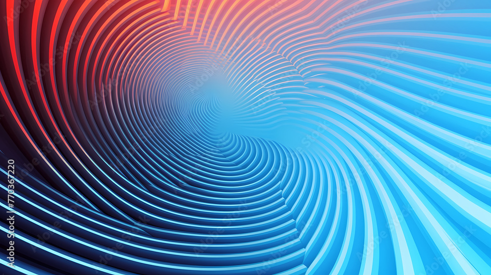 Abstract Background with concentric stripes