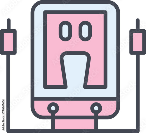 Voltmeter Vector Icon