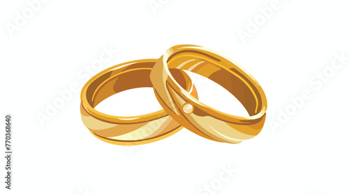 pair of wedding rings