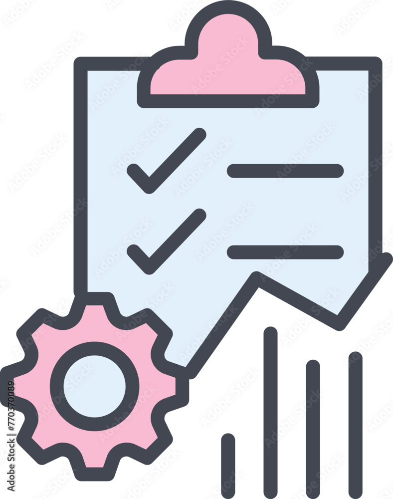 Diagram Vector Icon Diagram Vector Icon