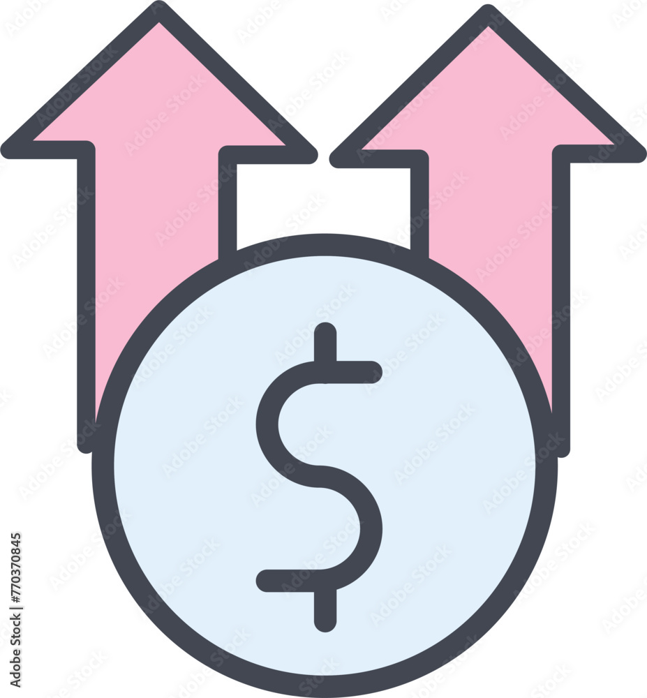 Income Vector Icon Income Vector Icon