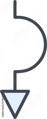 Arrow down Vector Icon