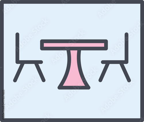Canteen Vector Icon
