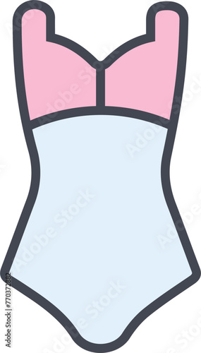 Swim Suit Vector Icon