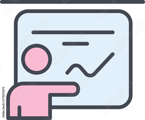 Presentation Vector Icon