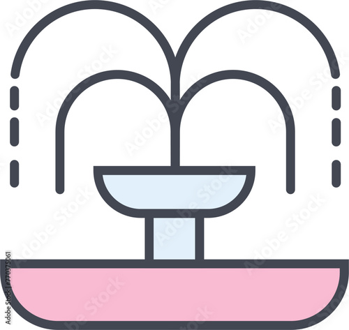 Fountain Vector Icon