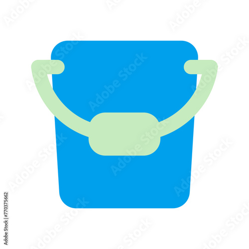 pail duo tone icon